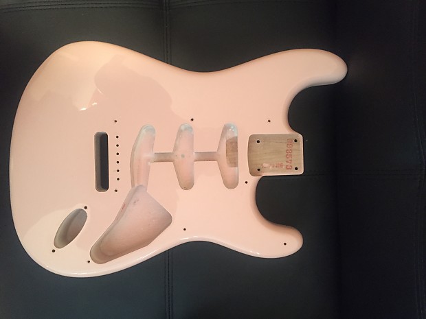 Pink strat body top