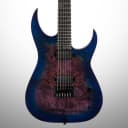 Schecter Keith Merrow KM-6 MK-III Artist Electric Guitar, Blue Crimson