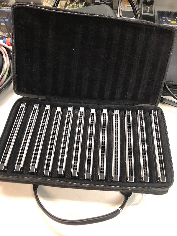 EASTTOP tremolo Harmonica Set of 12 24 hole tremolo Reverb
