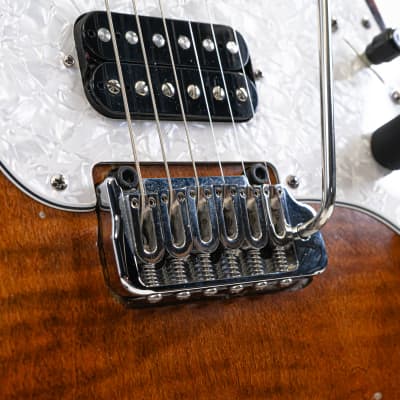 Jeremy Strat/Tele Hybrid Parts Guitar 1 of 1 w/ HSS Pickups, Floating 2-Point Bridge, Locking Tuners, Flamed Sunburst Top image 6