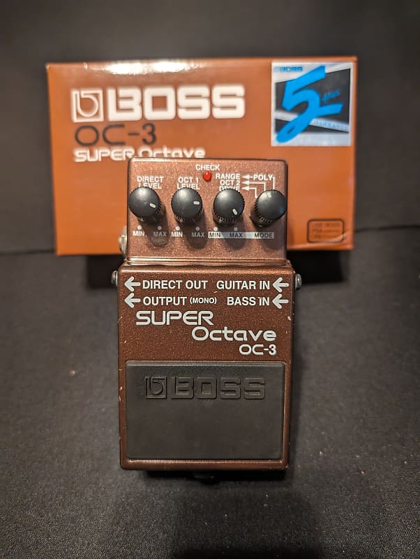 Boss OC-3 Super Octave | Reverb