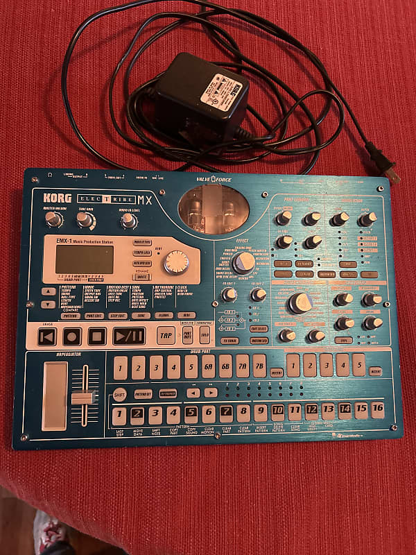 Korg Electribe EMX-1 Blue 2000s | Reverb