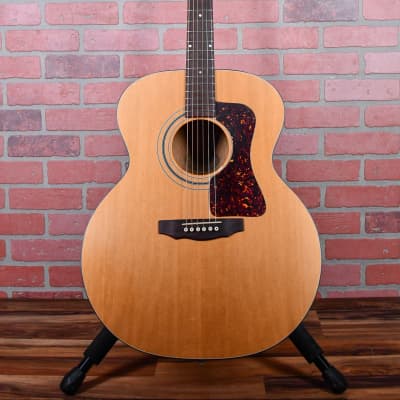 Guild JF4-NT Solid Spruce Top Jumbo Acoustic Satin Natural 1994 w/OHSC image 4