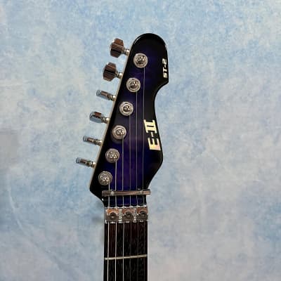 ESP E-II ST-2 2015 - Quilted Maple Reindeer Blue - purple image 19