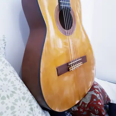 Vintage Juan Estruch 1957 Solid Top Classical Flamenco  Guitar. Finish  *needs sanding back. image 4