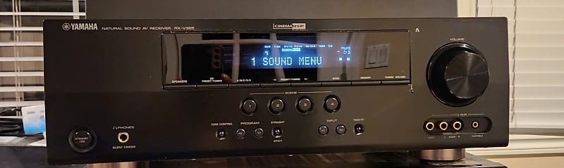 Yamaha Yamaha RX-V365BL 5.1-Channel Home Theater Receiver (Black) 90s  - Black  			