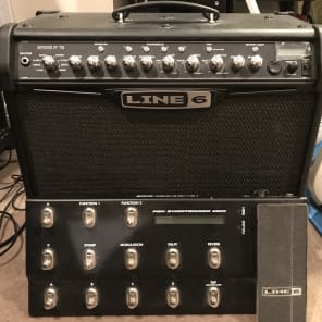 LINE 6 SPIDER IV 75 &FBV Shortboard音出し確認 ギター