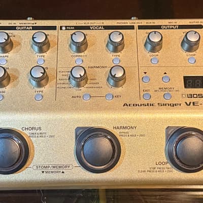 Boss VE-8 Acoustic Singer Pre-Amp | Reverb