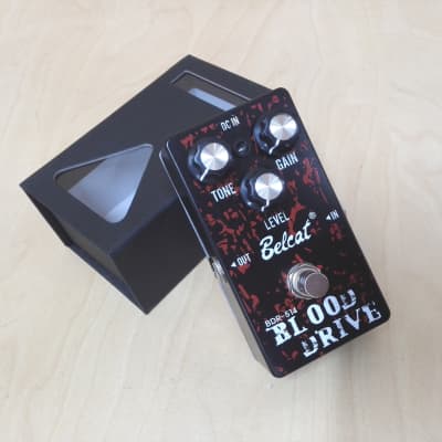 Belcat BDR-514 Blood Drive Overdrive Pedal, Black, 110mm(L)* 60mm(W)* 50mm(H) image 3