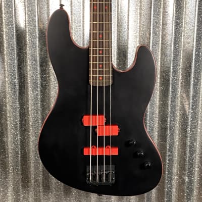 ESP LTD FBJ-400 Frank Bello 4 String Bass EMG PJ Black Satin #0339 Used image 1