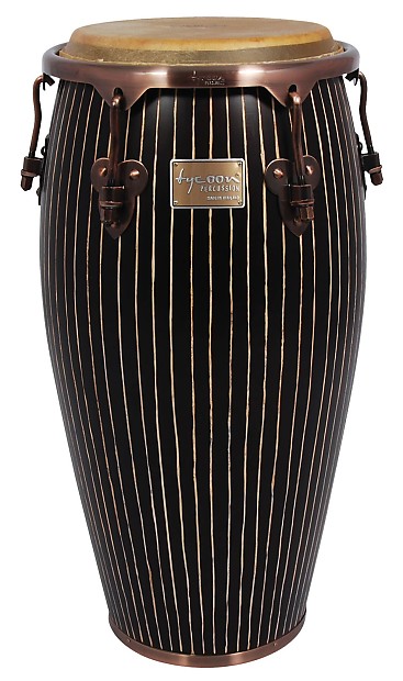 Tycoon MTCHC-120AC Master Hand-Crafted Pinstripe Series 11.75" Conga image 1