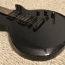 ESP LTD EC-50 BKS Solid Body Glossy Black Electric Guitar HH 6 String RH - GOOD!