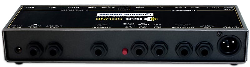 K&K SOUND Quantum Blender プリアンプ＆ミキサー 2CH K&K Sound Quantum Blender Dual Channel Guitar Preamp/EQ | Reverb