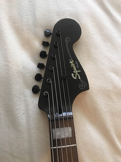 Squier Vintage Modified Baritone Jazzmaster Black Fender