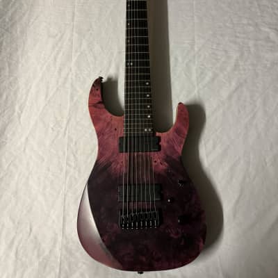 Legator Ninja N8X 8 String Electric Guitar 2020 - Ruby Burl Top for sale