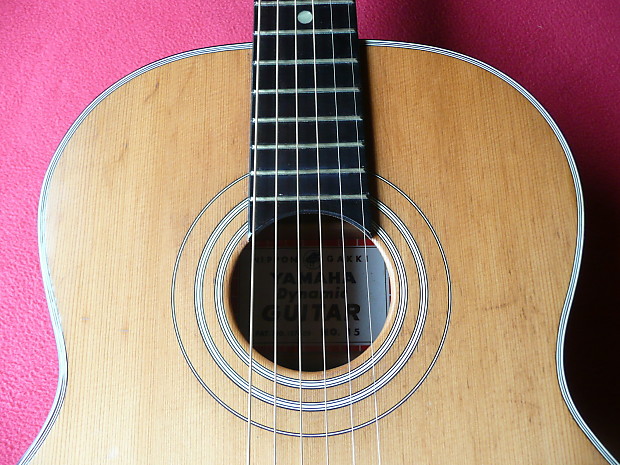 Yamaha Dynamic Guitar No.15 1963 Natural Japan Vintage ALL