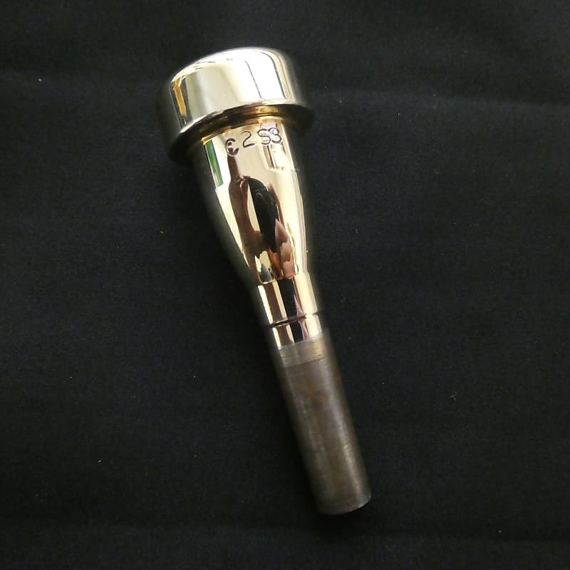 C2S3 Trumpet Mouthpiece in Gold Plate! Lot SS6 Reverb