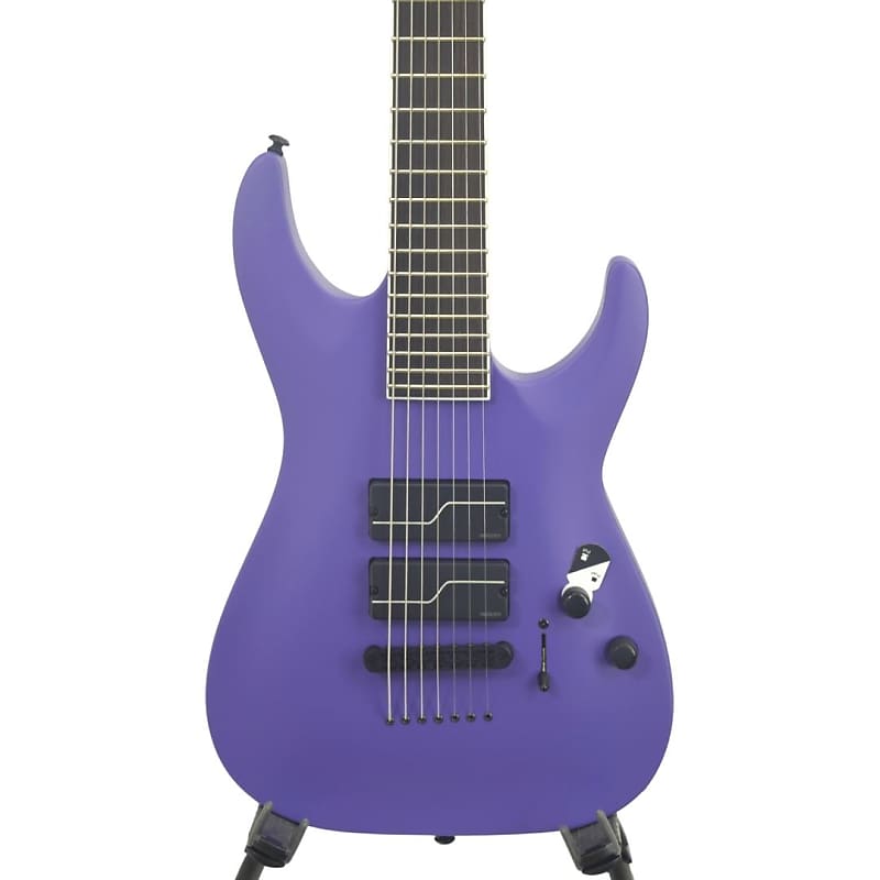 ESP LTD Stephen Carpenter SC-607B Baritone 7-string Electric Guitar - Purple Satin image 1