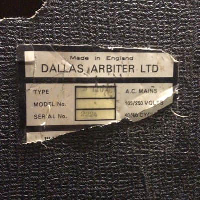 Vintage Sound City Dallas Arbiter 4x12 Guitar cab cabinet 1972 - Modern Drivers image 3