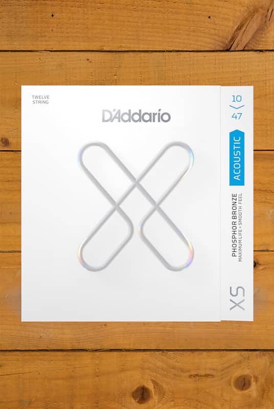 D'Addario Acoustic Strings | XS Phosphor Bronze - Light - 10-47 - 12-String image 1
