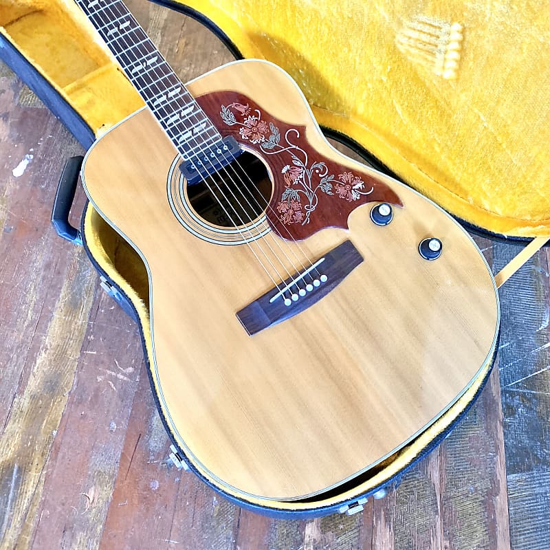 Yamaha FG-350e acoustic guitar c 1970's original vintage mij Yamaha FG-350e acoustic guitar c 1970's original vintage mij