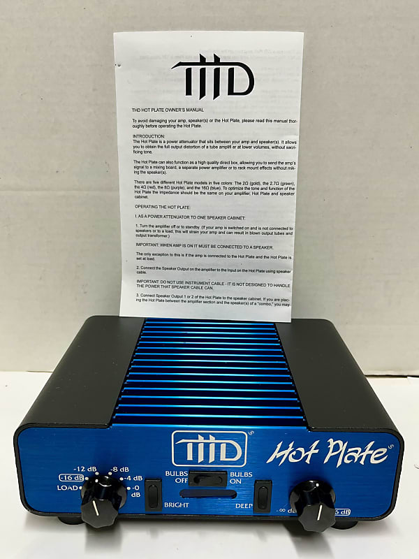 THD Hot Plate Power Attenuator - 16 Ohm | Reverb Australia