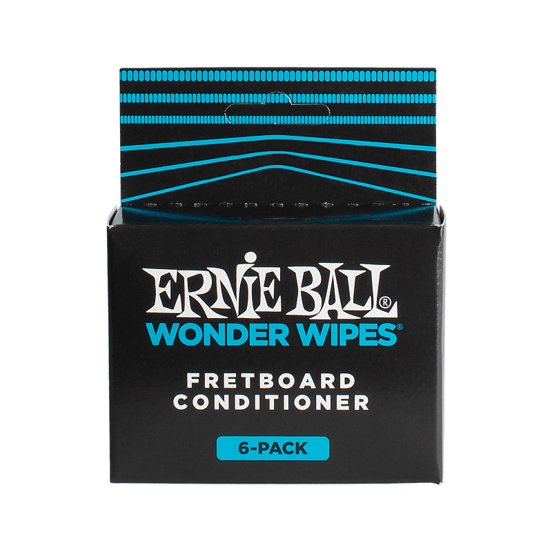 Ernie Ball Wonder Wipes Fretboard Conditioner image 1