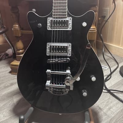 Gretsch G5245T Electromatic Double Jet with Bigsby 2004 - 2013 - Black Top / Walnut Stain image 9