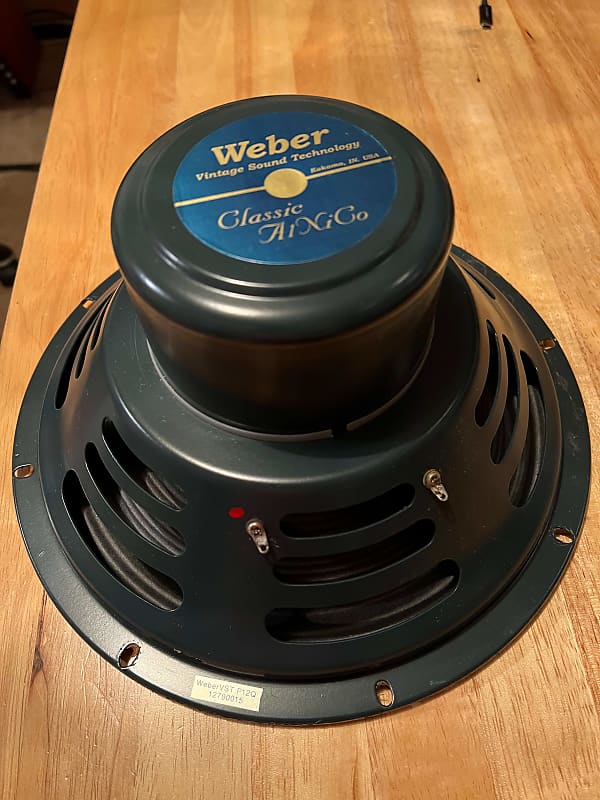 Weber Classic Alnico 12 Speaker 8 ohm 30 watt MINT