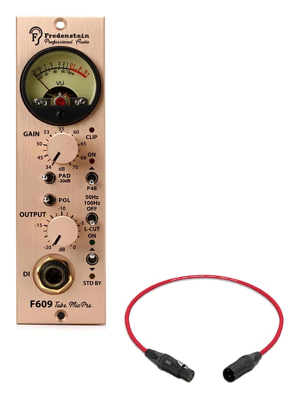 Fredenstein F609 | 500 Series Tube Microphone Preamp image 1