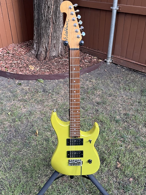 Washburn N1 nuno bettencort model グリーン Washburn N1 Nuno Bettencourt Green USED (s552) | Reverb