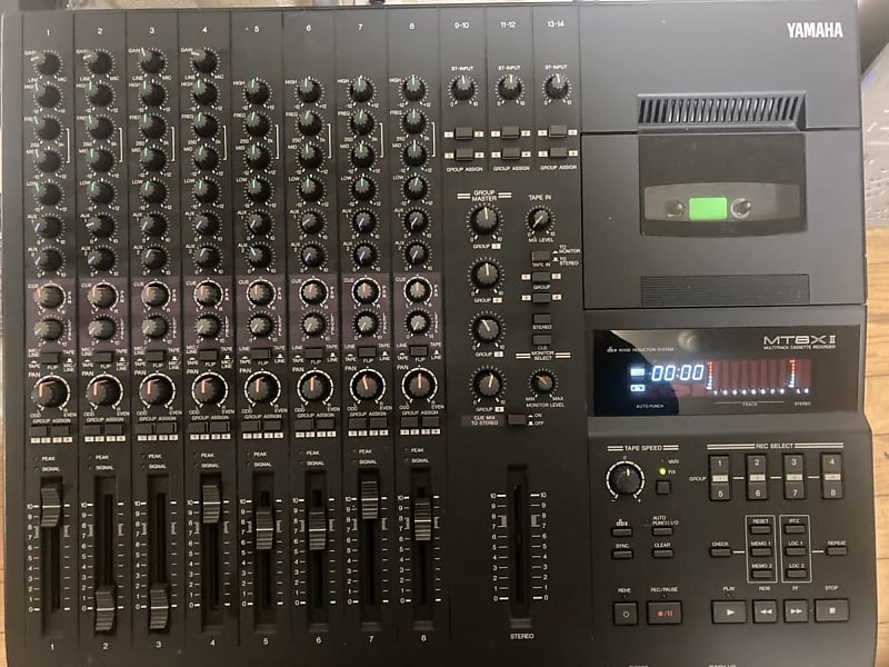 Yamaha MT8XII 8track cassette recorder SERVICED 100V Reverb