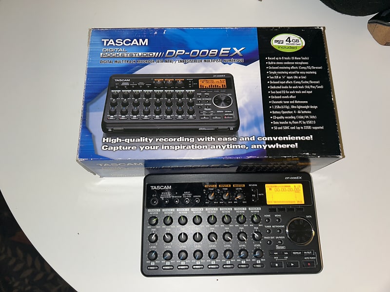 Tascam DP-008EX 8-track Digital Portastudio | Reverb