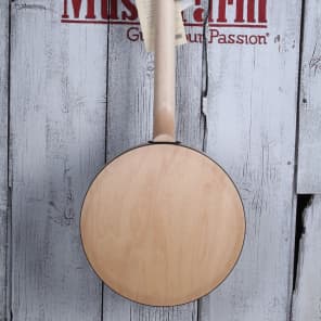 Deering Goodtime Special 5 String Resonator Back Banjo Natural Satin Made in USA image 4