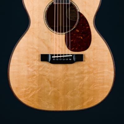 Bourgeois OM LSH Deep Body Premium Flamed Cuban Mahogany and Old Growth Sinker Bearclaw Sitka Spruce Custom NEW image 4
