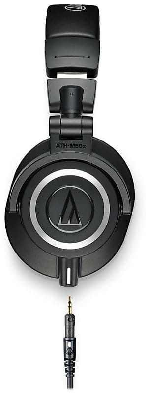 Audio-Technica ATH-M50x Professional Studio Monitor Headphones  			