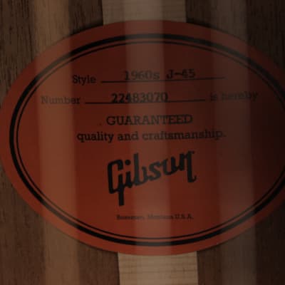 Gibson 50's J-45 Original - EB (#070) image 13