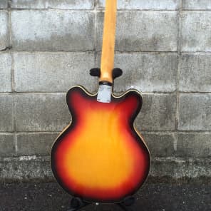 RARE Elk Galaxy 1970 Sunburst Gretsch MIJ Cheaper than Electromatic with bonus vintage mojo! image 11