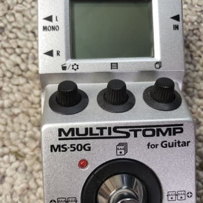 Zoom MultiStomp MS-50G Guitar Effect Pedal Bass Multi Stomp