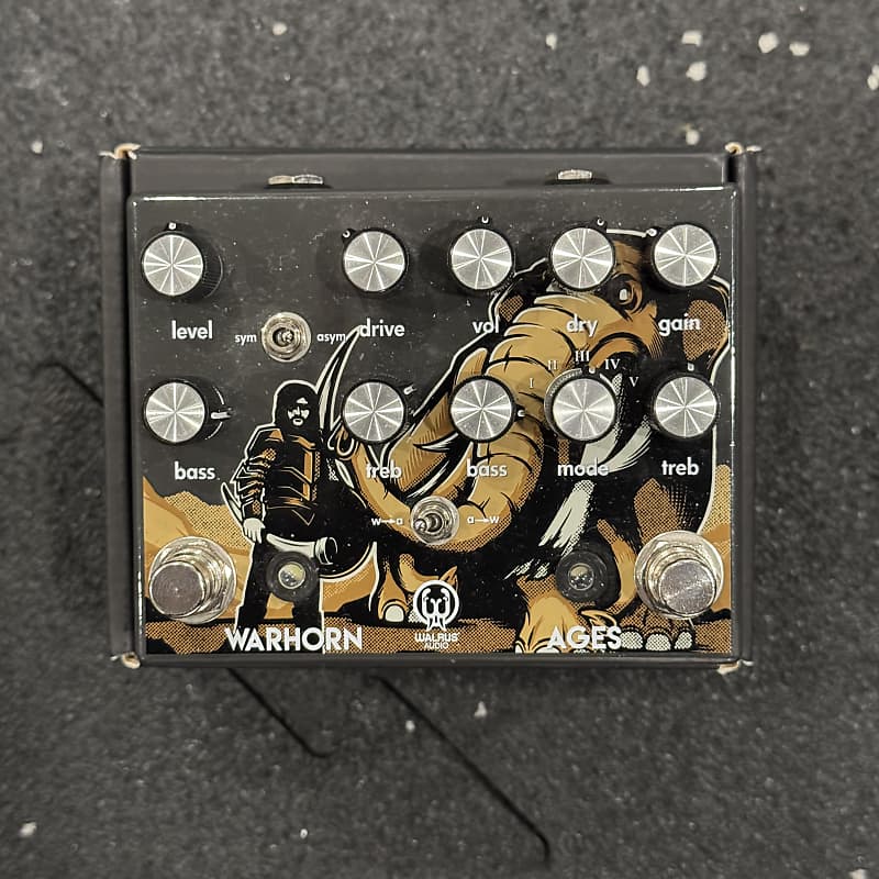 Walrus Audio Warhorn / Ages - Pedal Movie Exclusive 2021 - Black