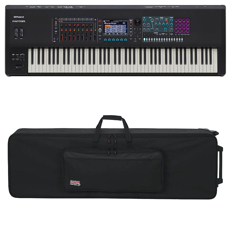 Roland Fantom-8 Workstation Keyboard - Carry Bag Kit image 1