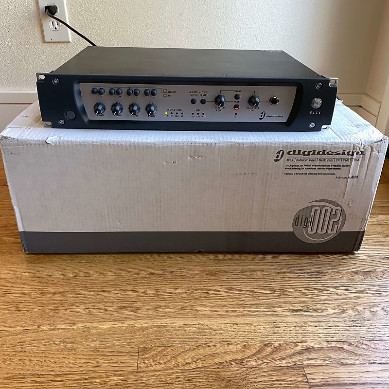 Digidesign Digi 002 Rack Firewire Audio Interface with Manual | Reverb