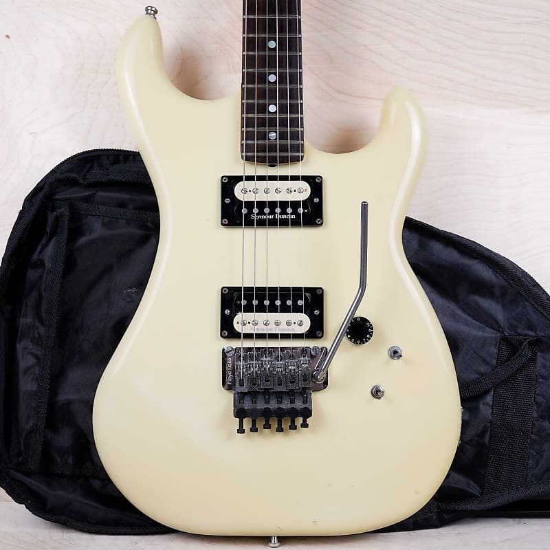 Kramer JK2000 MIJ 1980's White Original Floyd Rose Seymour