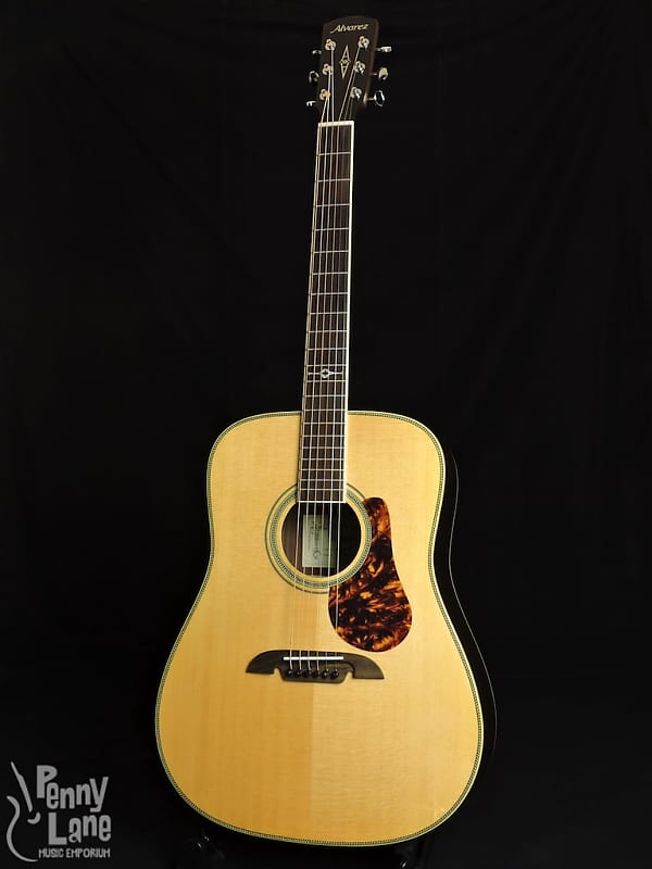 Alvarez MD70BG Rosewood Acoustic Dreadnought Guitar with Case image 1