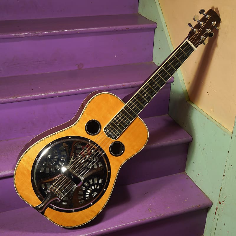 2009 Clinesmith Dobro Spider Bridge Resonator Guitar (VIDEO! Ready to Go, Clean) image 1