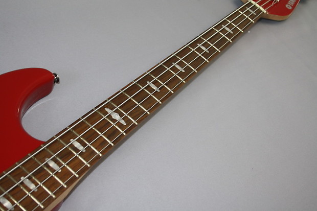 Yamaha BB614 Ruby Red Electric Guitar Bass Floor Demo Free