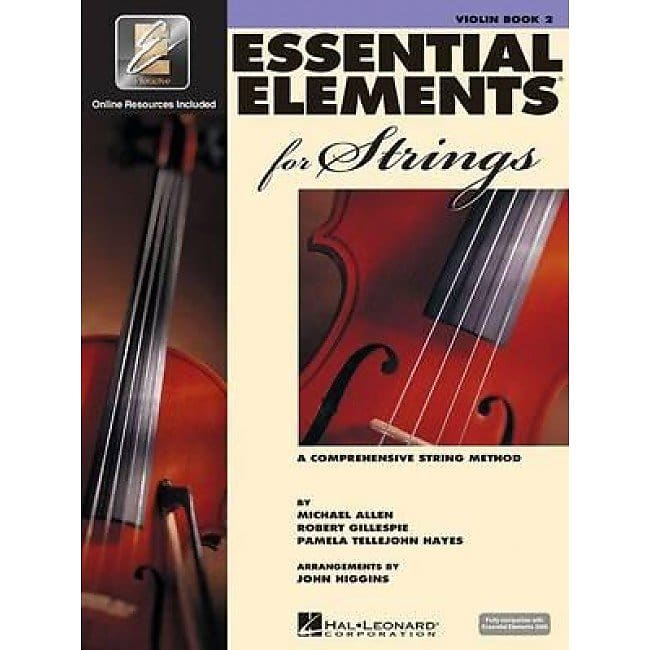 Essential Elements for Strings Violin Book Two A Comprehensive String Method- Online Resurces Included image 1