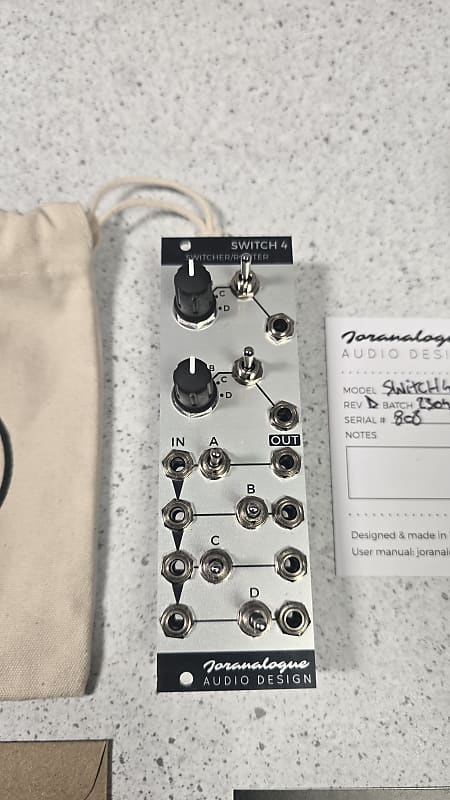 Joranalogue Audio Design Switch 4