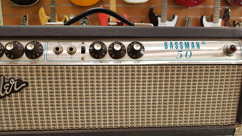 Fender Bassman 50 Head and Cabinet 1970 | Reverb