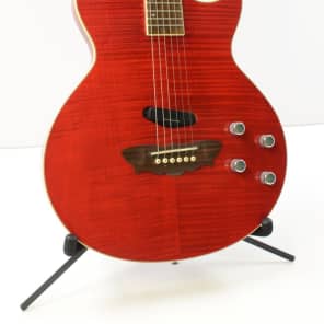 Washburn Sammy Hagar Red Rocker RR-100 Trans Red Acoustic/Electric w/OHSC image 5